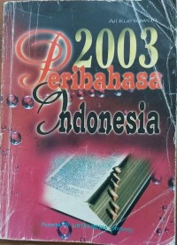 Image of 2003 Peribahasa Indonesia