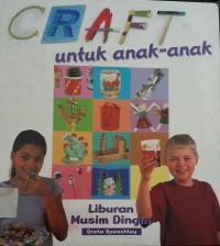 Image of (Liburan musim dingin) craft untuk anak-anak