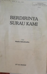 Image of Berdirinya Surau Kami