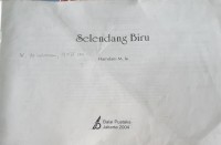 Image of Selendang biru