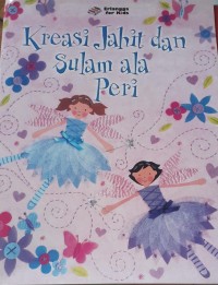 Image of Kreasi jahit dan sulam ala peri