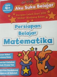 Image of Aku suka belajar (persiapan belajar matematika)