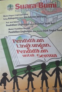 Image of Pendidikan lingkungan, pendidikan untuk semua (suara bumi)