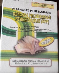 Image of Agama islam (pai) kelas I s.d VI semester 1-2