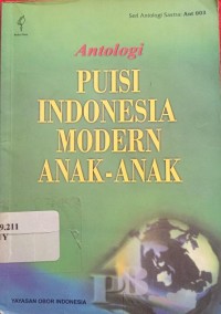 Image of Antologi Puisi Indonesia Modern Anak-anak