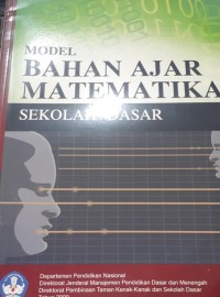 Image of Model bahan ajar matematika sekolah dasar