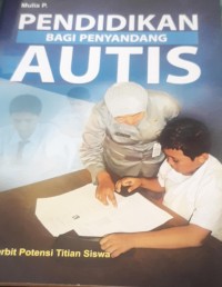 Image of Pendidikan bagi penyandang autis