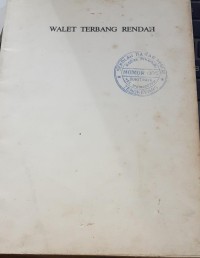Image of Walet terbang rendah