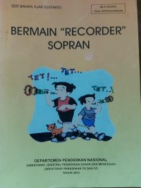 Image of Bermain Recorder Sopran